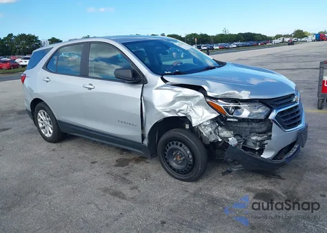 2020 Chevrolet Equinox Awd Ls из США, поврежденный, VIN 3GNAXSEV4LS513529